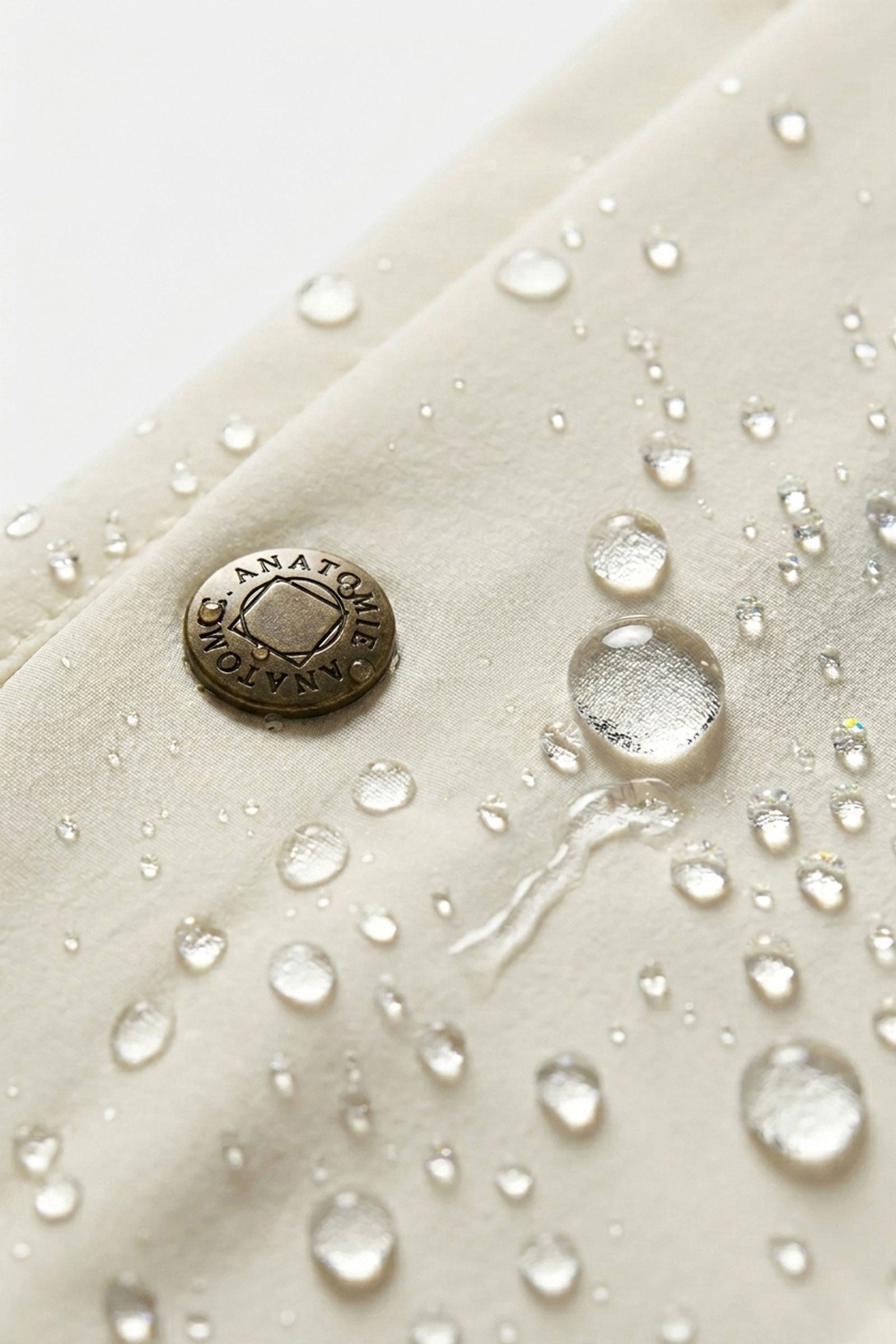 Chaqueta utilitaria de nailon elástico resistente al agua Tierra