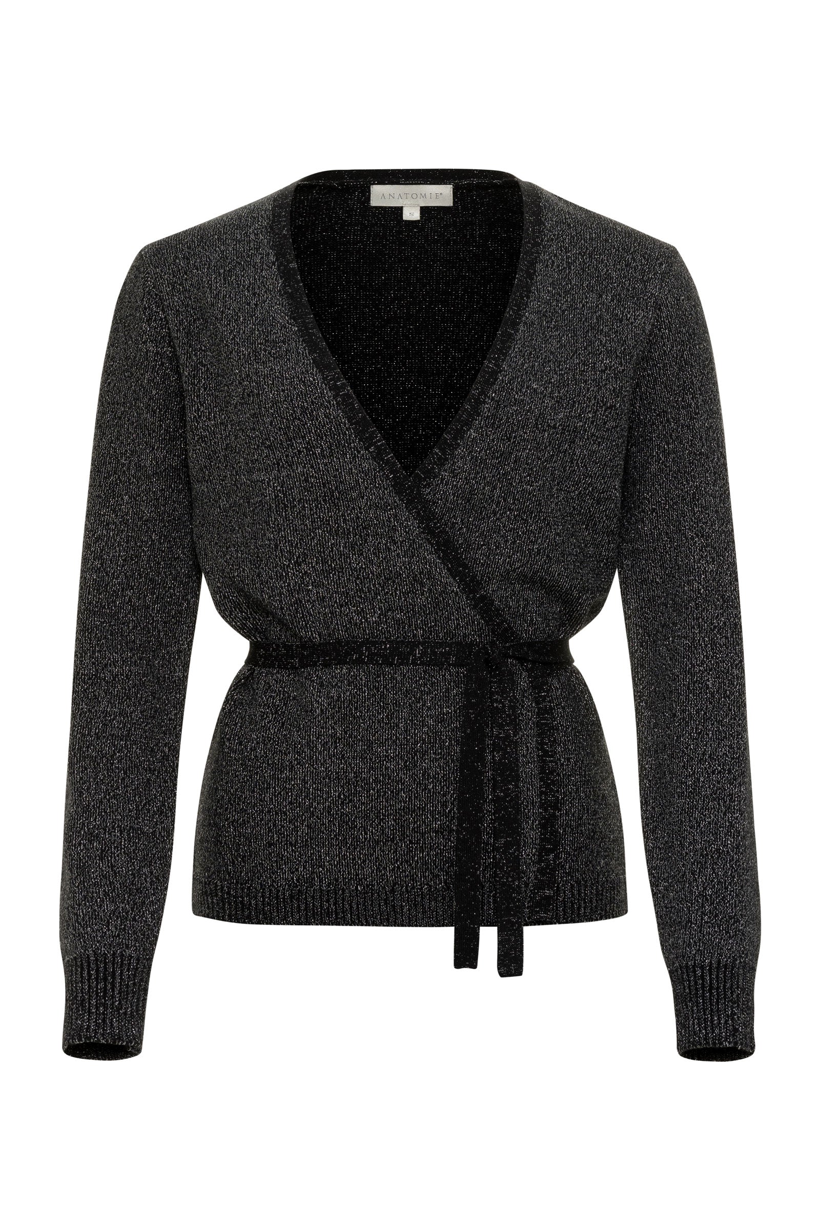 Pull cache-cœur Christa à nouer à la taille