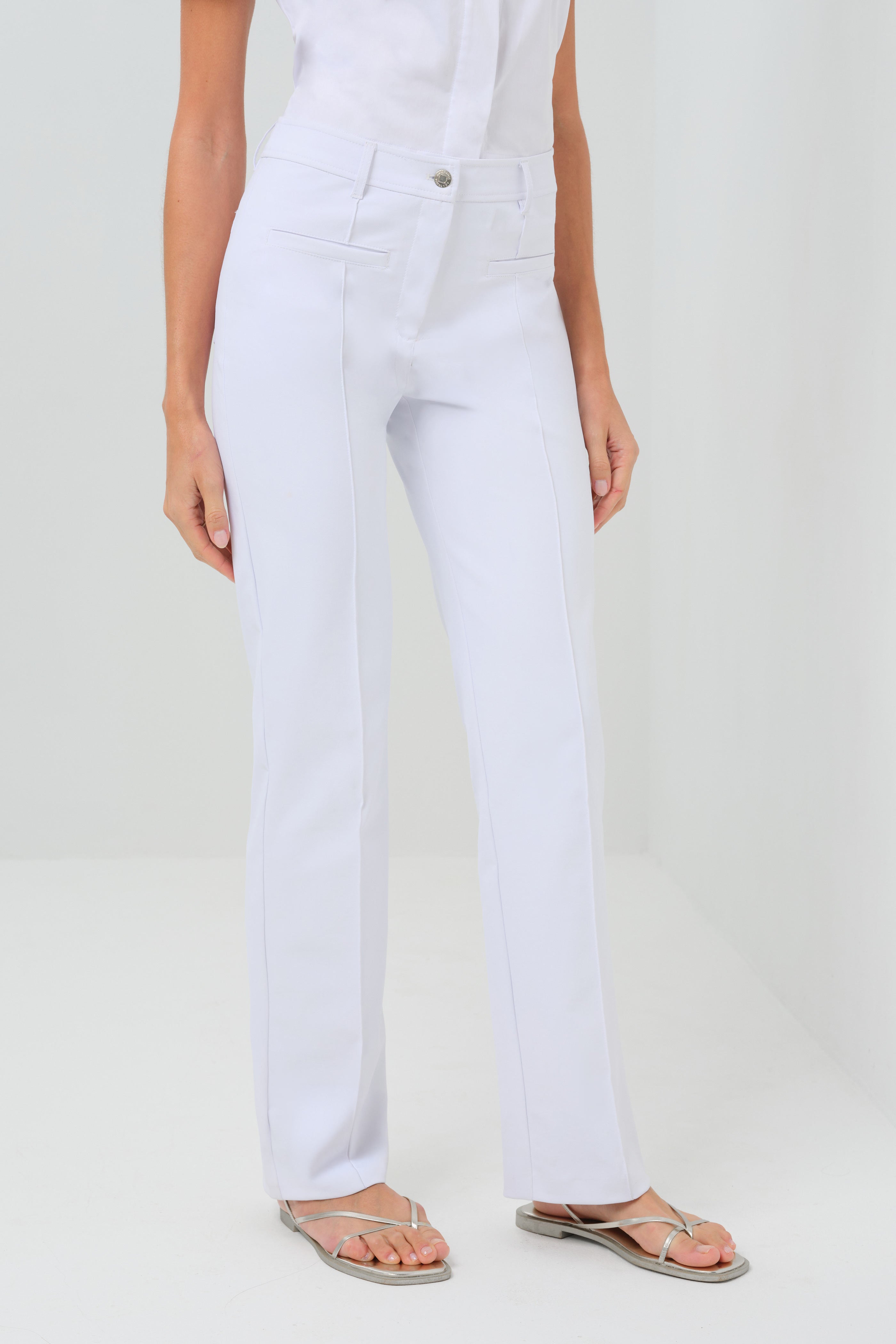 Cruz Performance Twill Pant in White