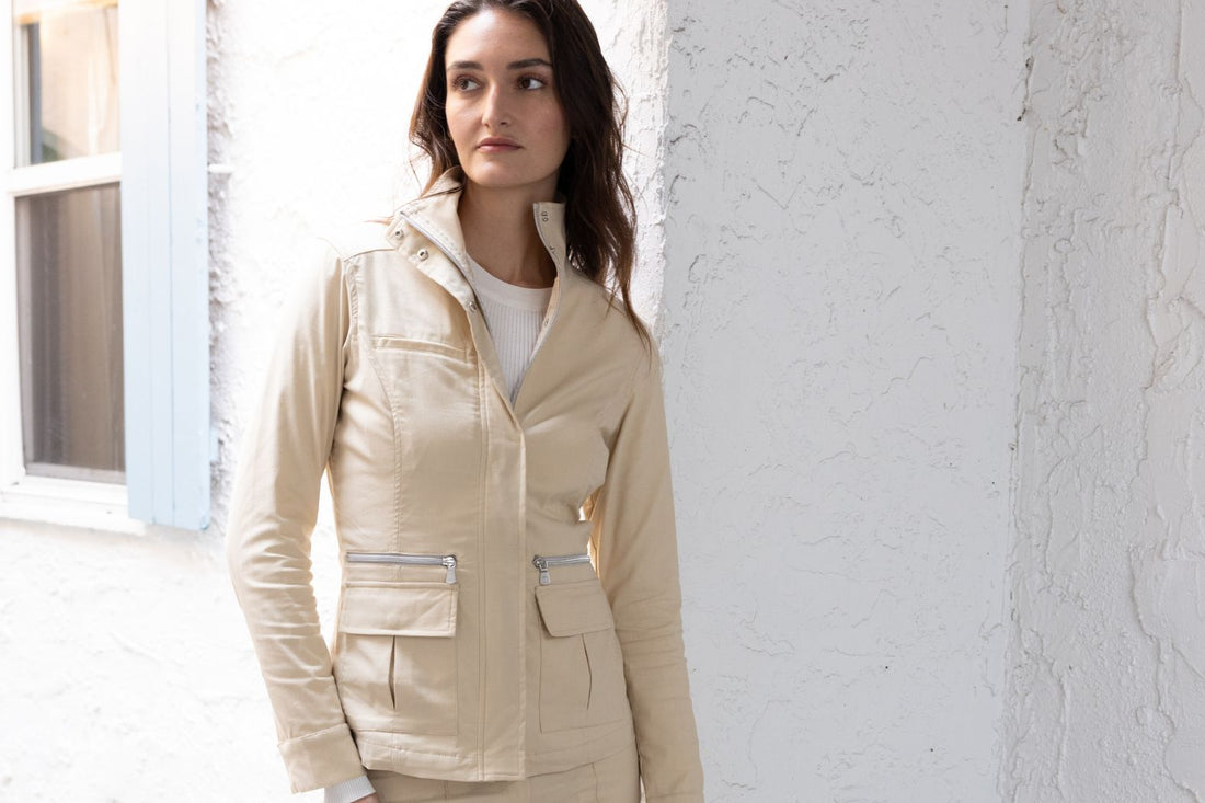 The Lightweight Travel Jacket Women Pack for Flights, Rain, and Cool Summer Nights