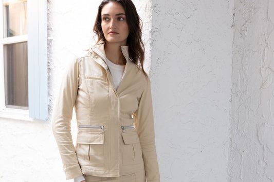 The Lightweight Travel Jacket Women Pack for Flights, Rain, and Cool Summer Nights