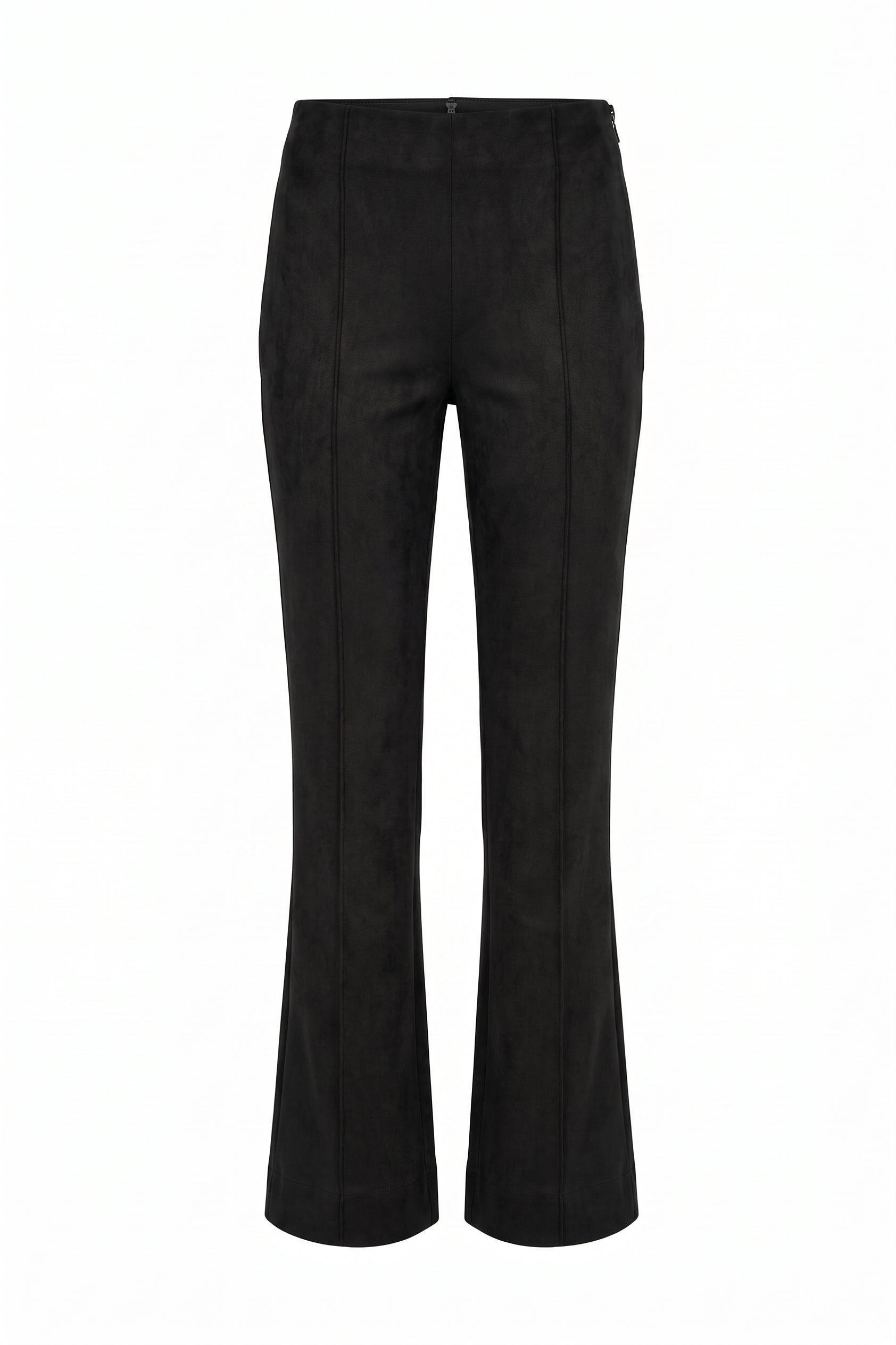 Becca Faux Suede Pintuck Flare Pant