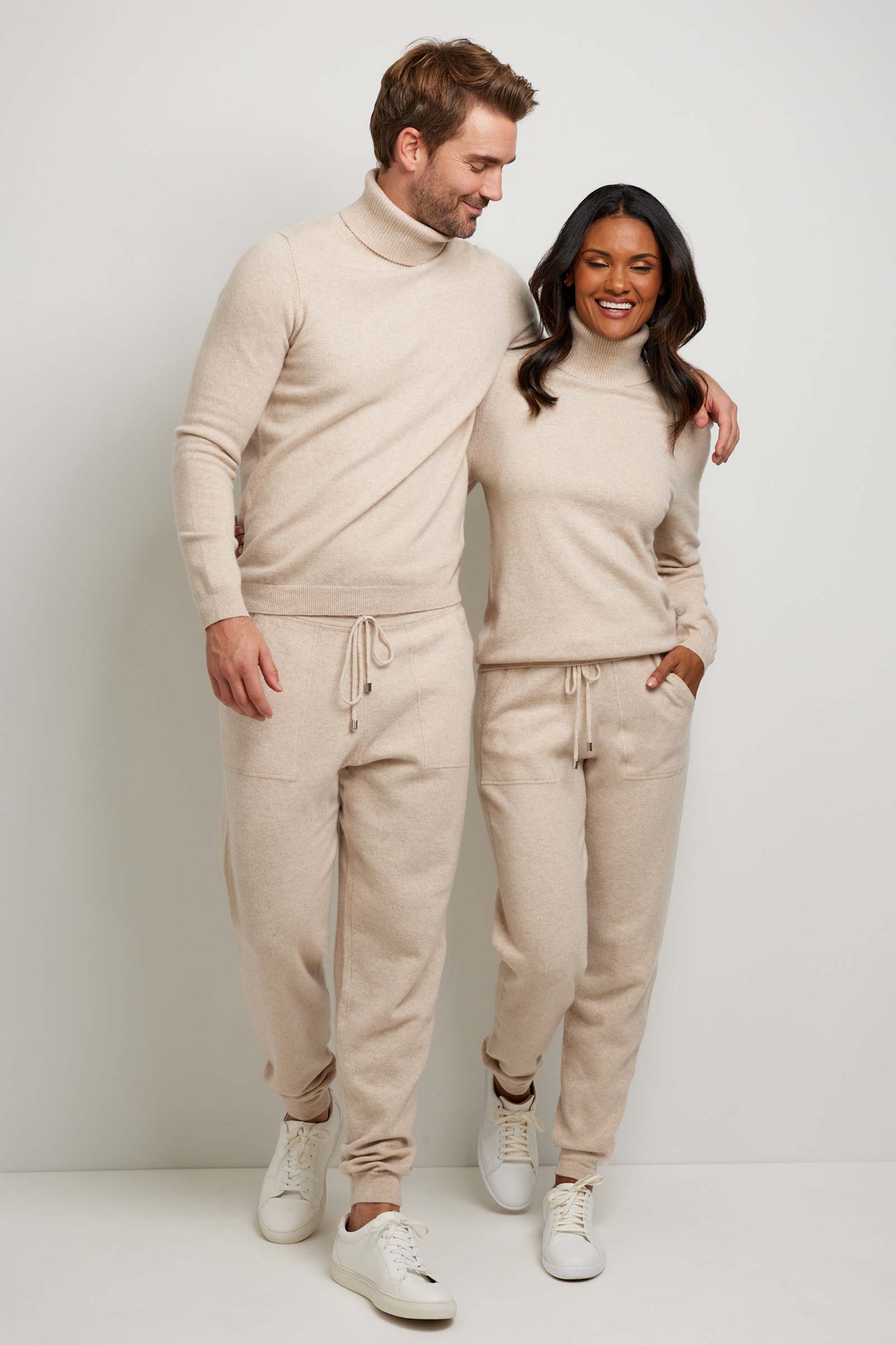 Pantalón deportivo holgado de cachemira Londone