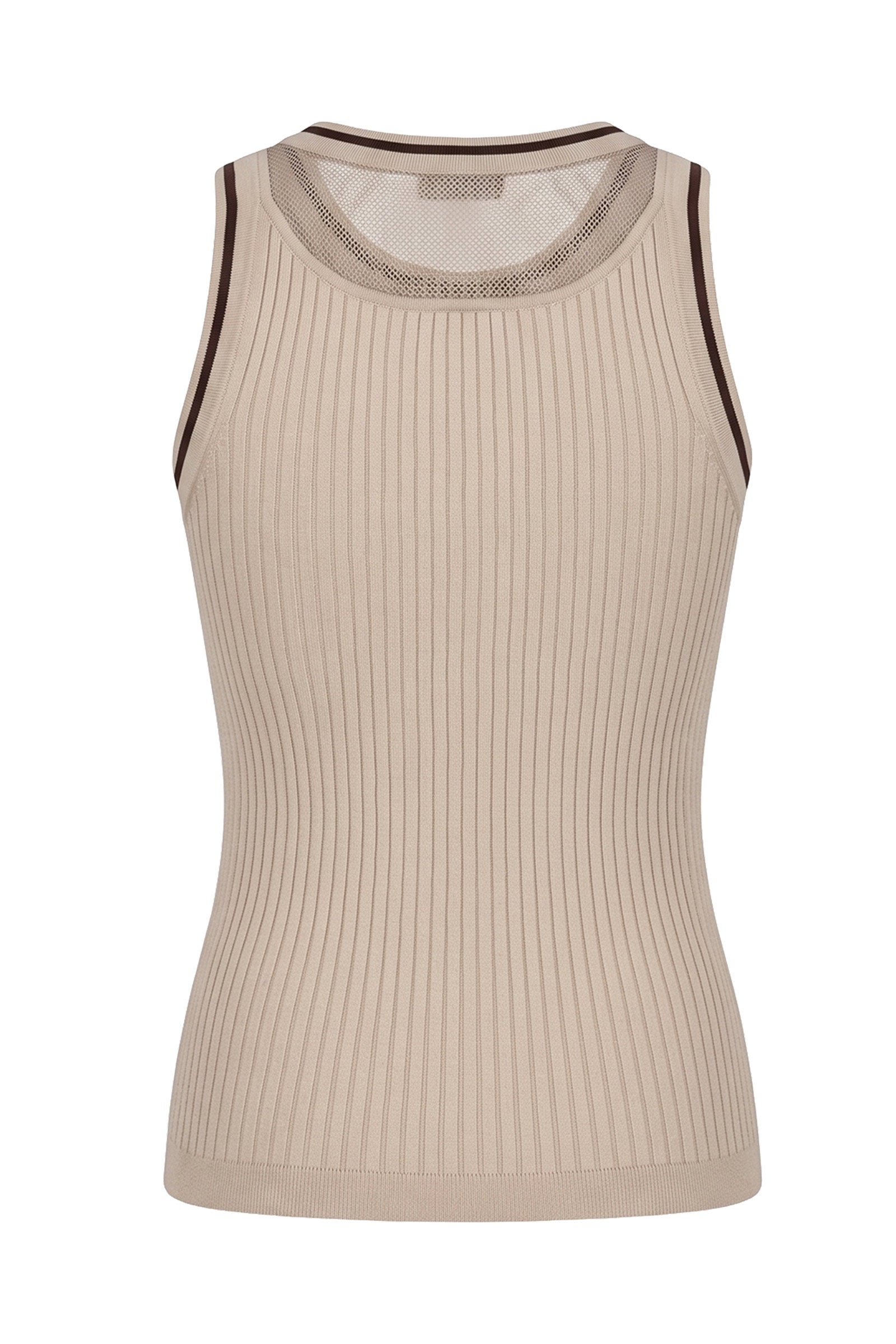 Gio Mixed-Stitch Rib Sweater Top