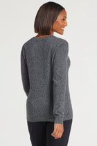 Charcoal || Etta Cashmere Sweater