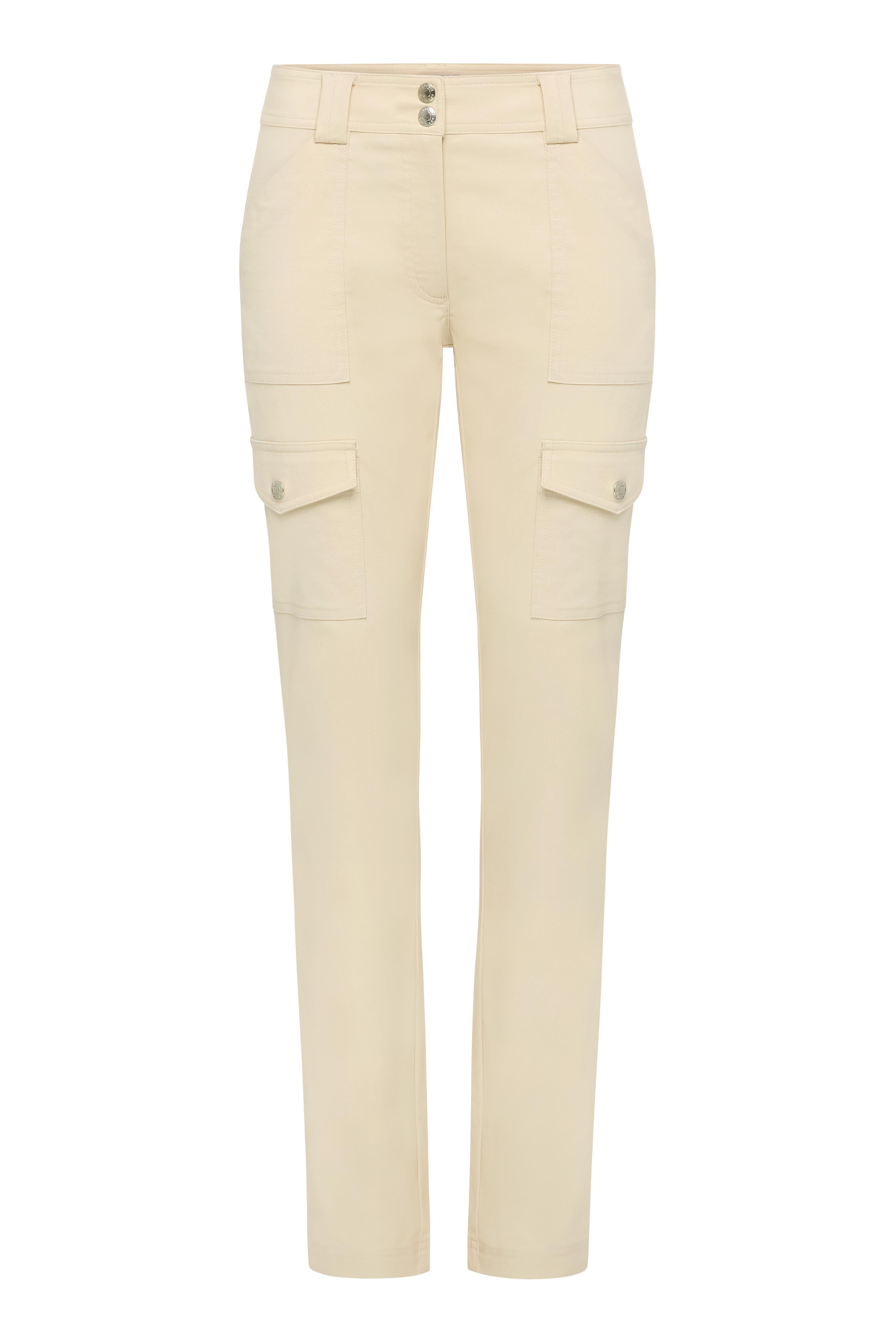 Pantalon cargo skinny Kate en pierre