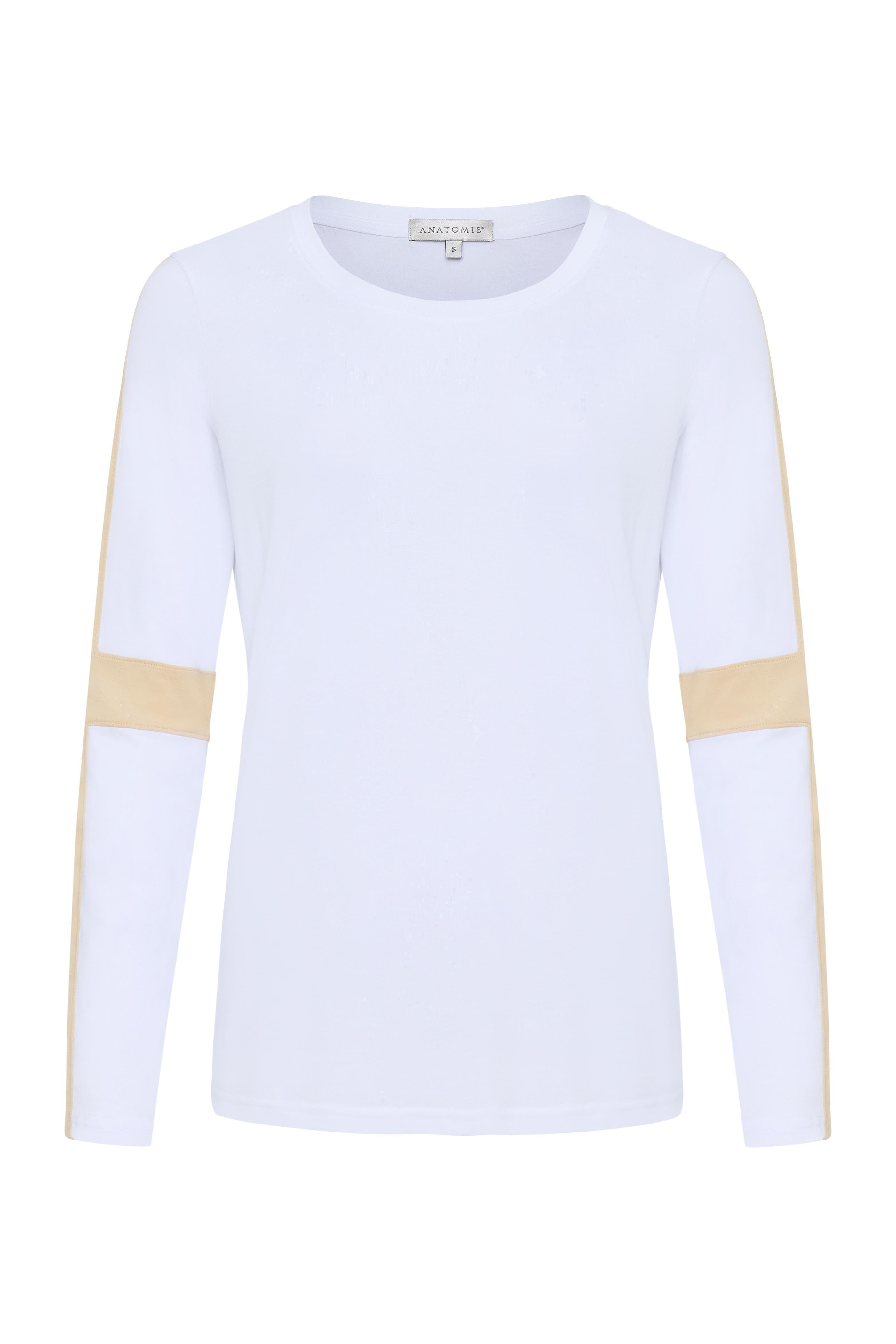 Kensley Contrast Sleeve Pima Top