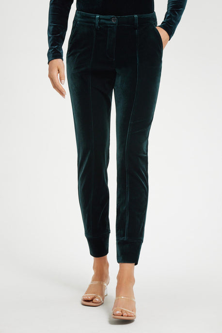 Pantalón deportivo de terciopelo elástico Kori
