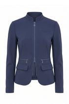 Ghost Mannequin Image of the Gisela Aeroflow Zip Front Twill Blazer