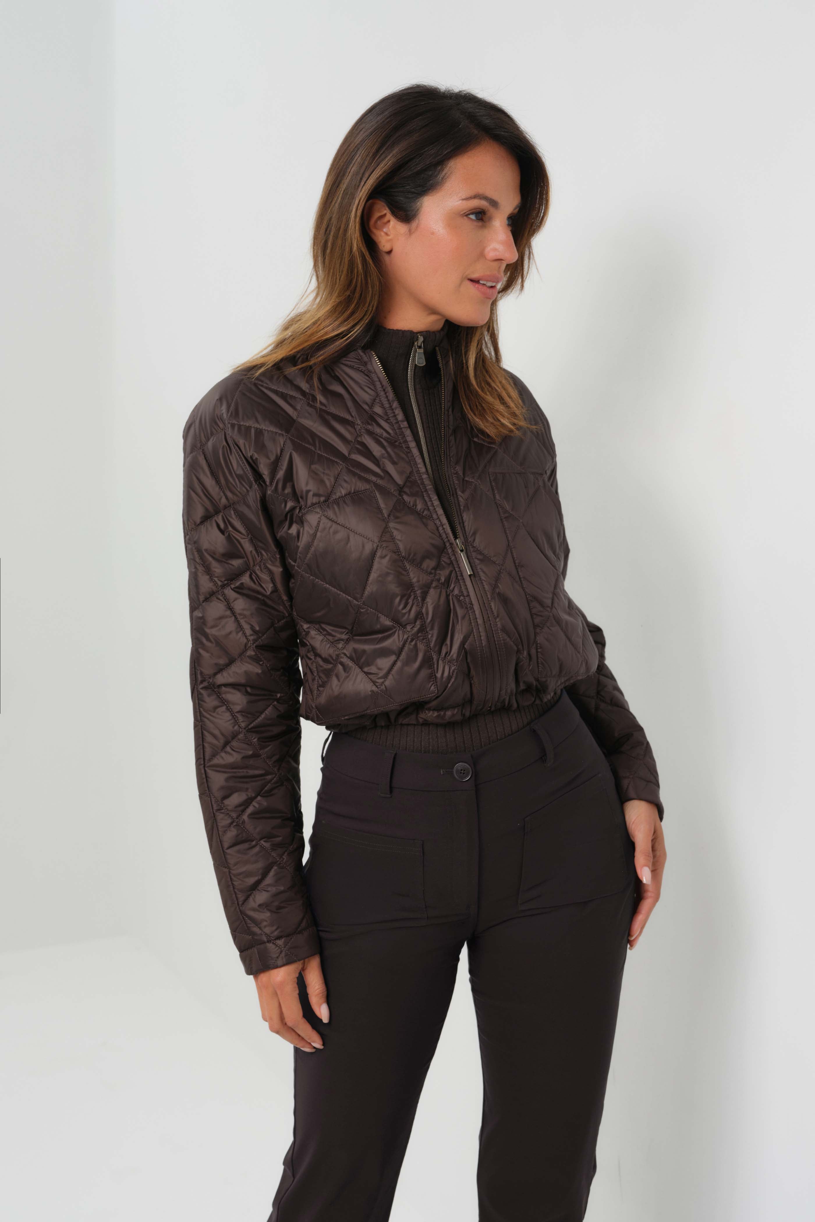 Kyoto Quilted Bomber Jacket