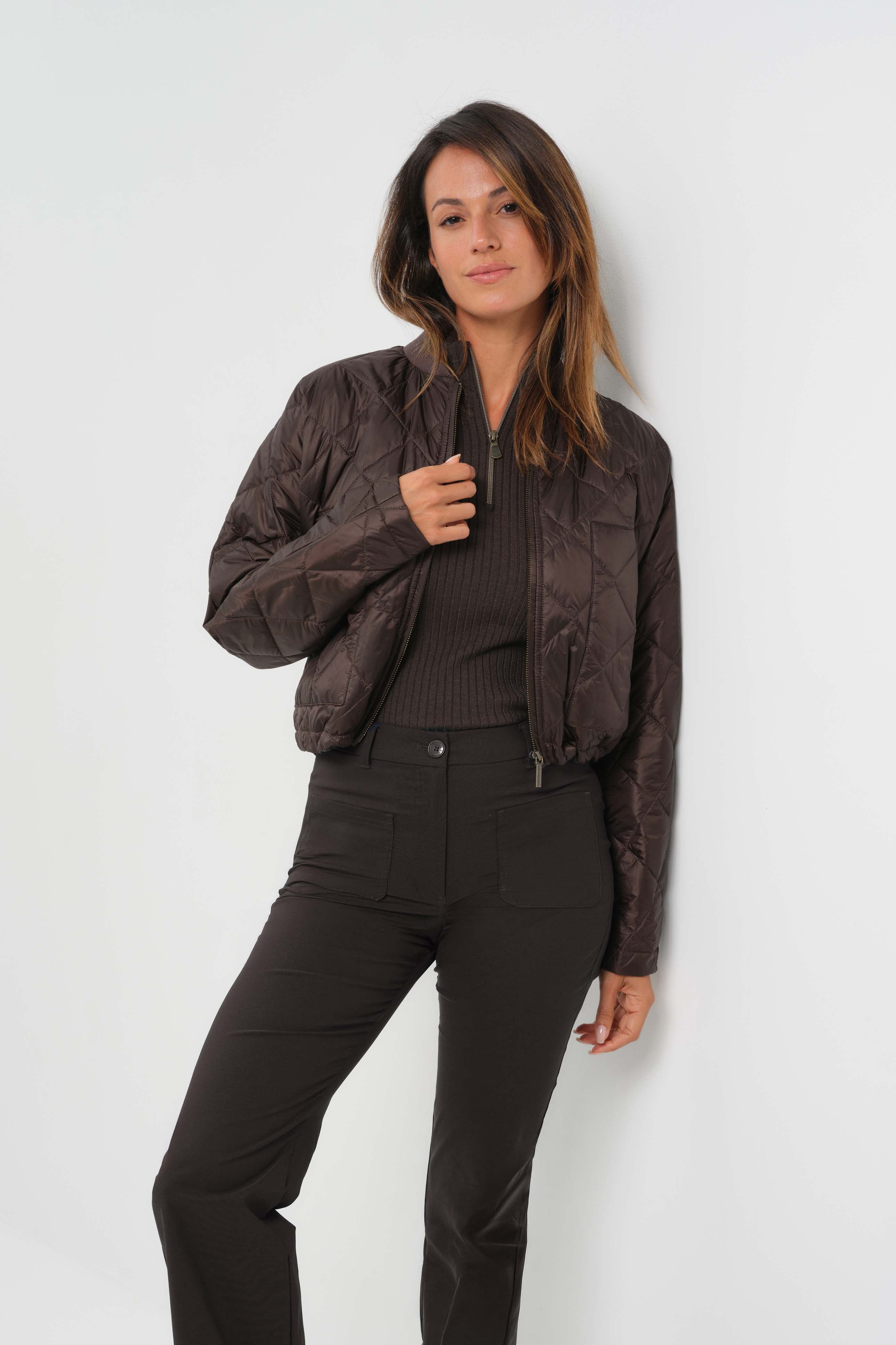 Kyoto Quilted Bomber Jacket