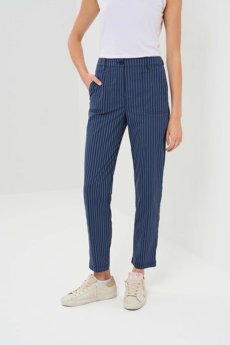 Dynamic Dina Striped Ultralight Tapered Ankle Pant