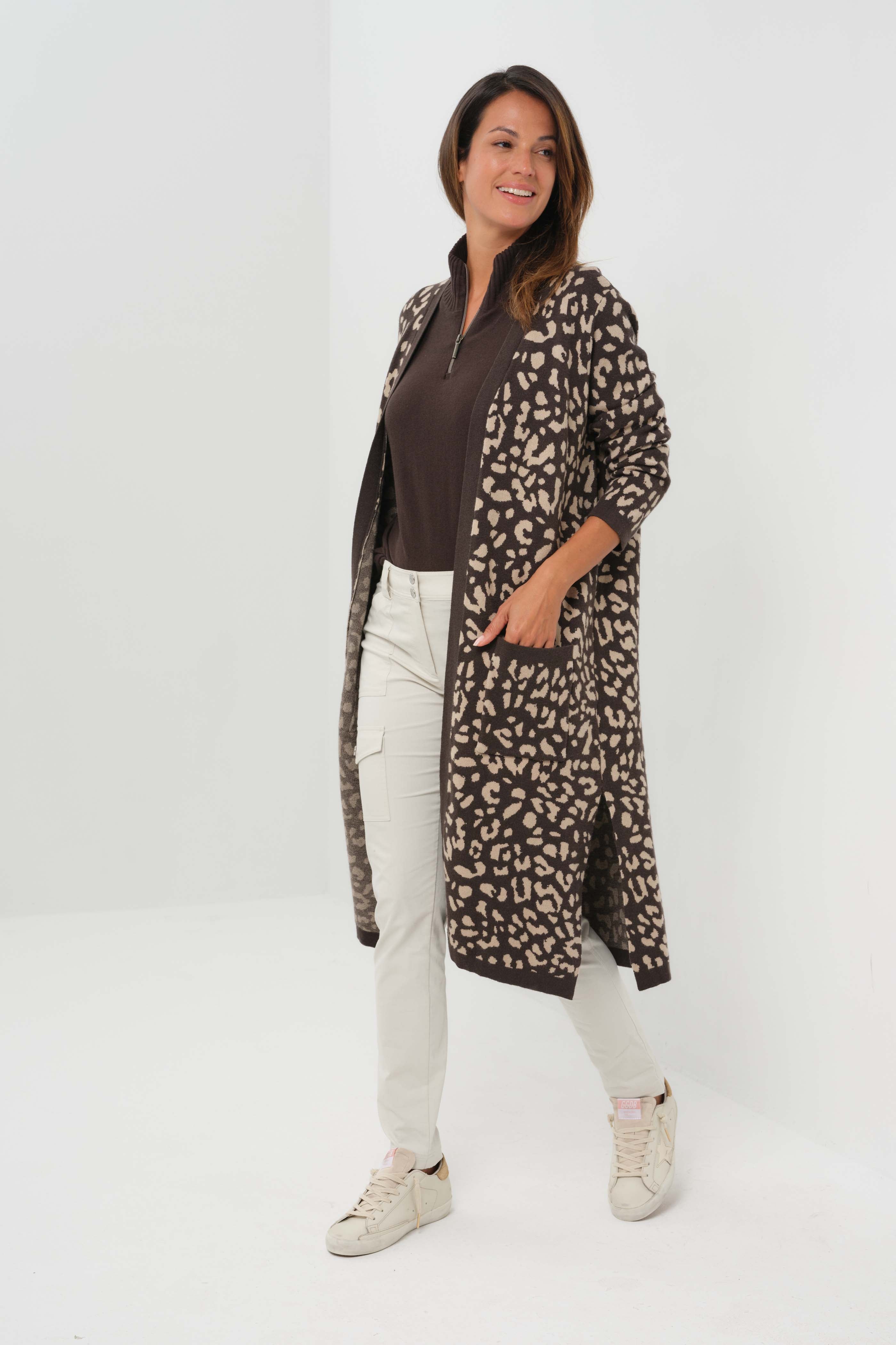 Zendaya Long Duster Cardigan