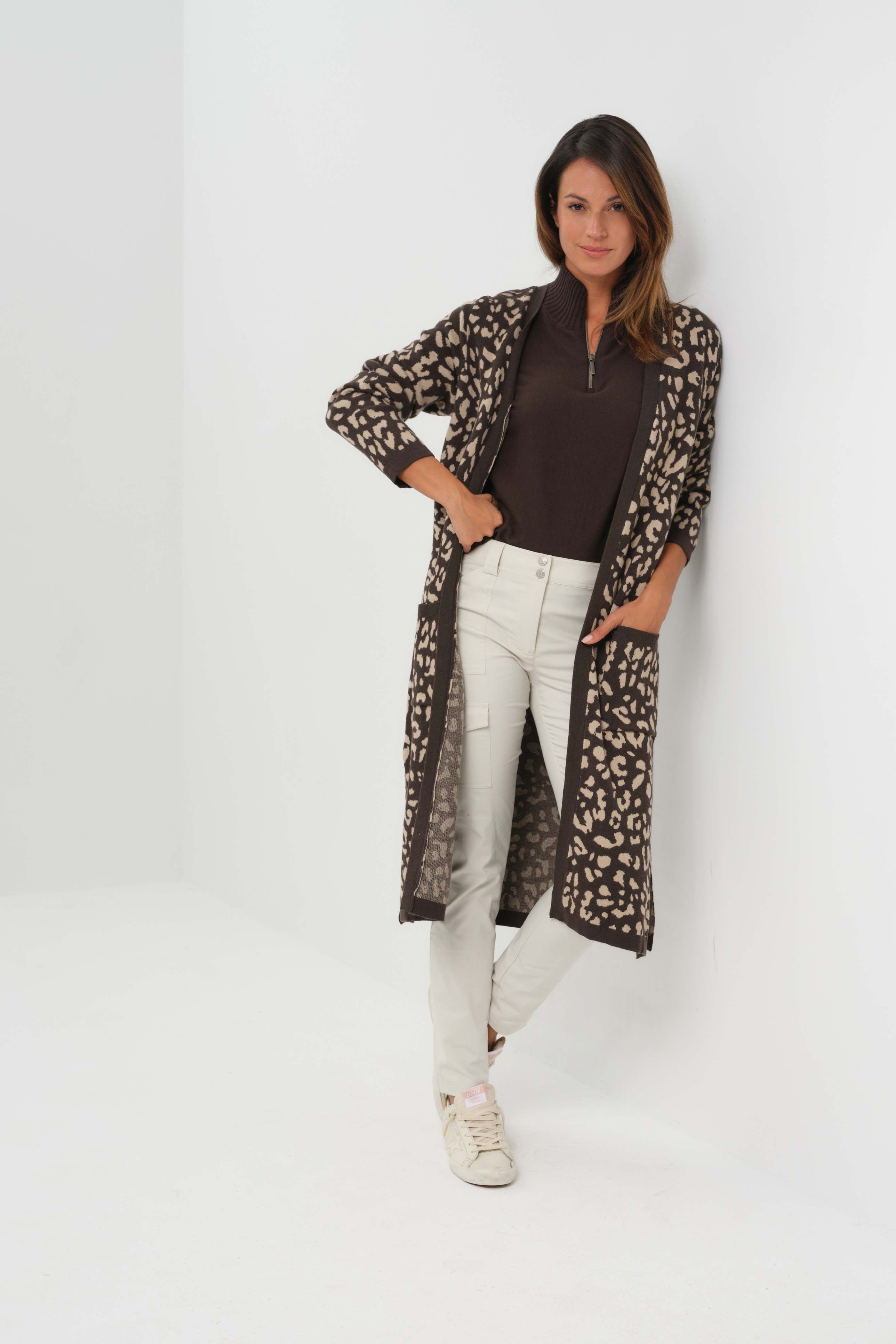 Zendaya Long Duster Cardigan