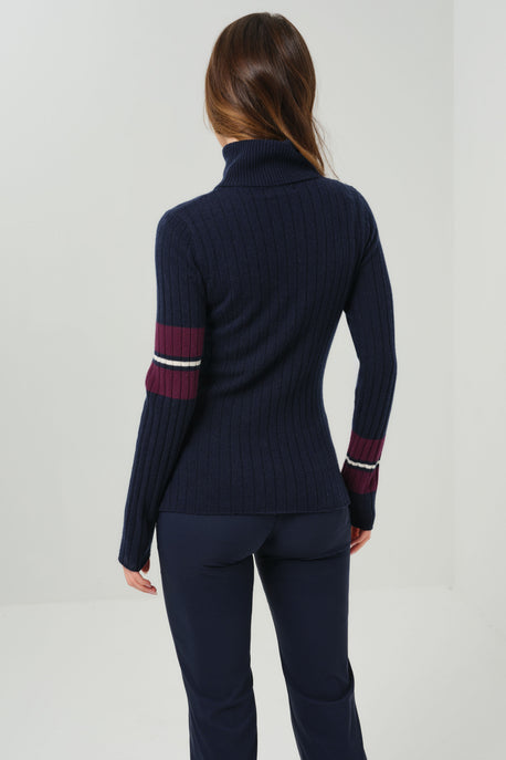 Lourdes Cashmere Turtleneck Sweater