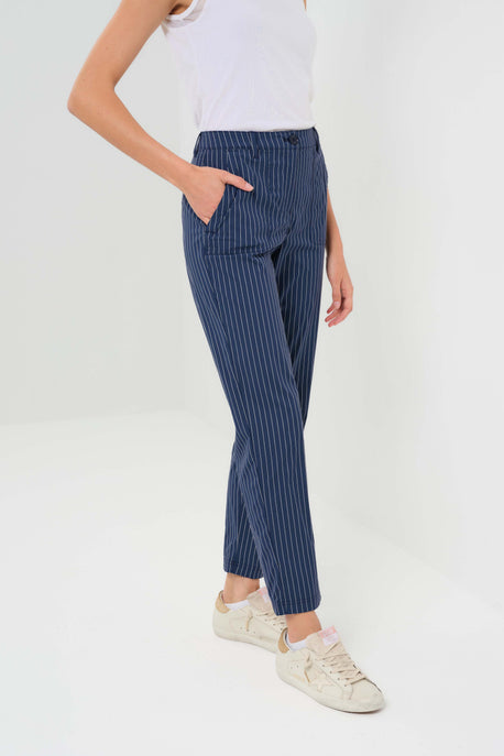 Dynamic Dina Striped Ultralight Tapered Ankle Pant