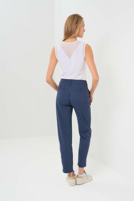 Dynamic Dina Striped Ultralight Tapered Ankle Pant