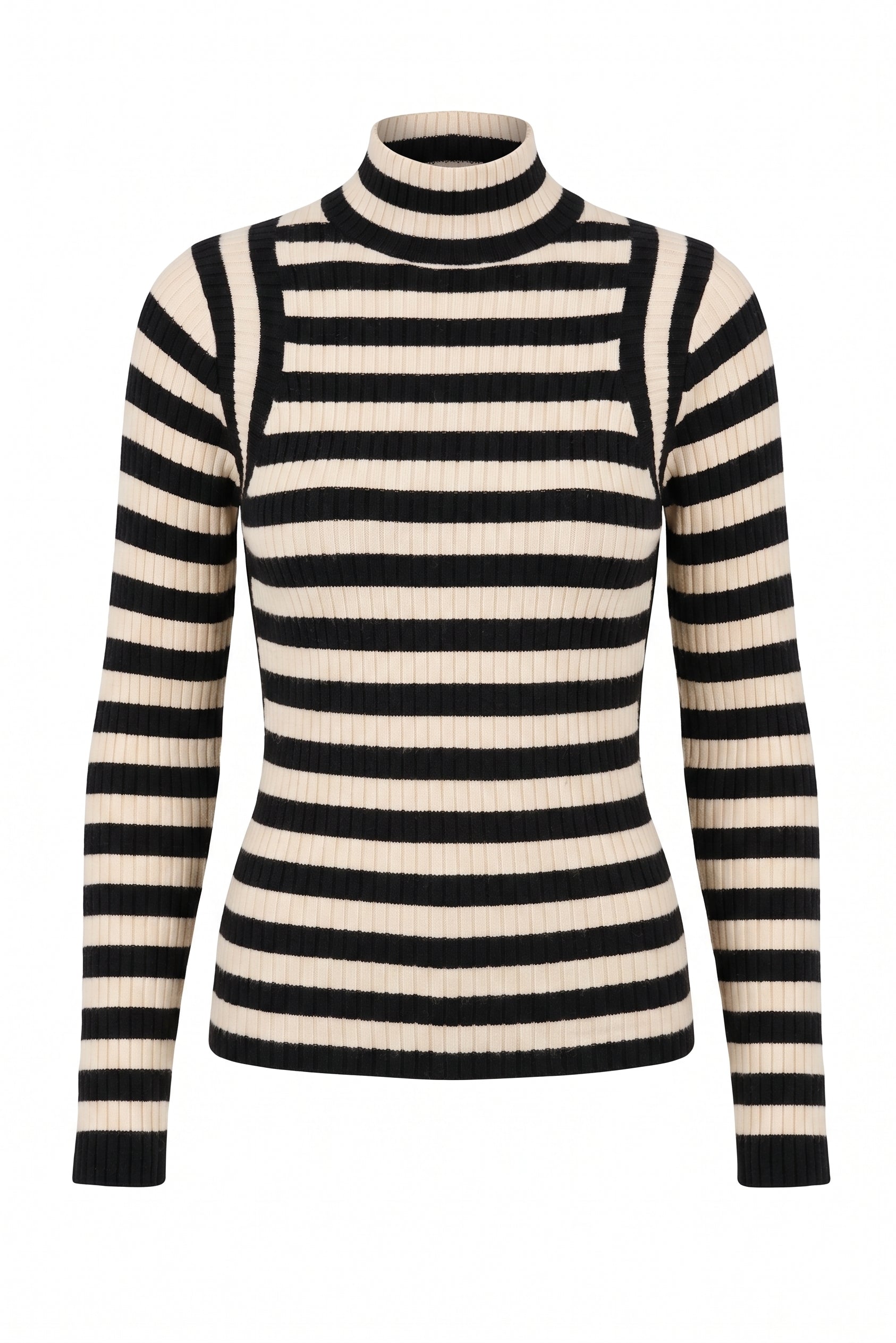 Linh Engineered Stripe Sweater Top