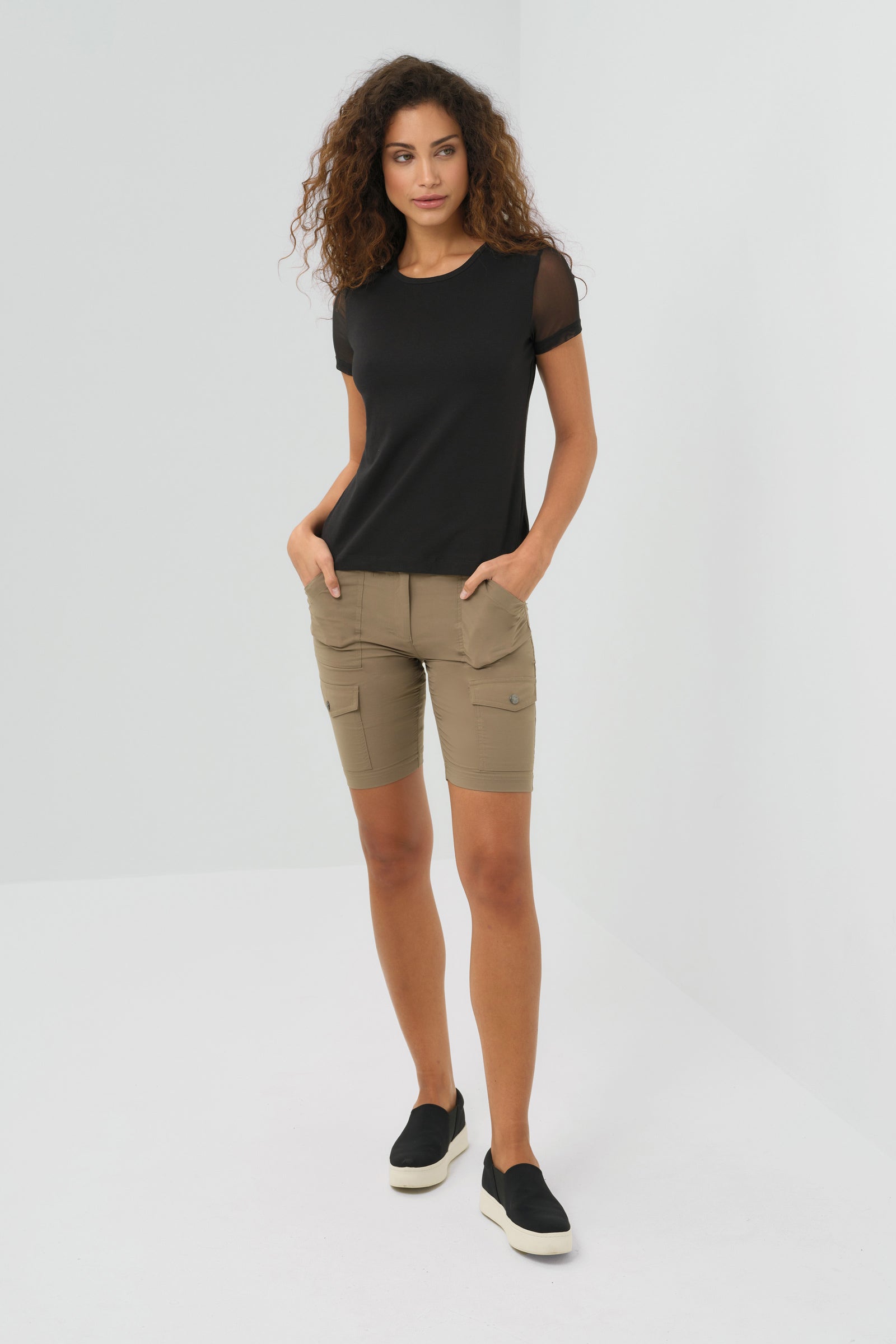 Pantalones cortos cargo Apiedi