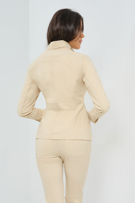 Kenya Safari Jacket in Wheat