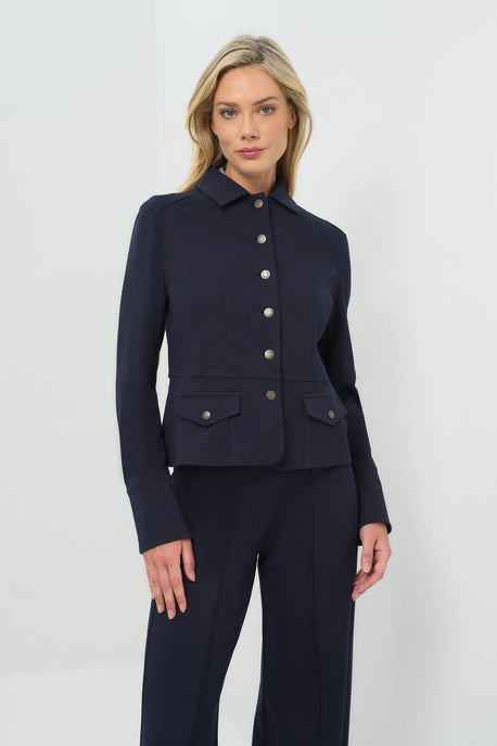 Veste courte tailleur Caprice Ponte