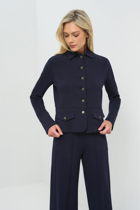 Veste courte tailleur Caprice Ponte