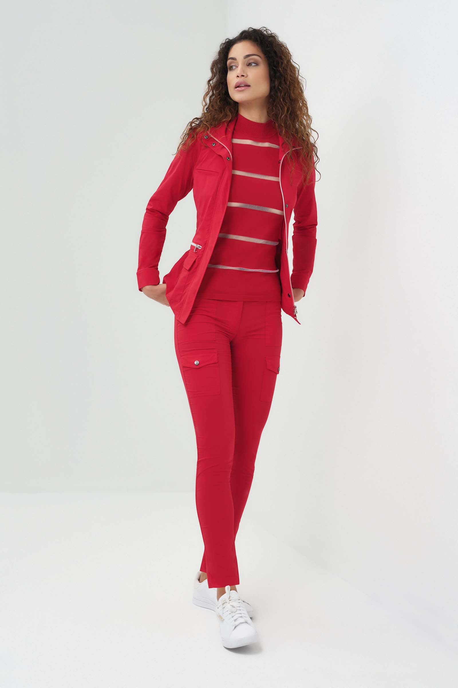 Top de cuello alto de punto Maxine