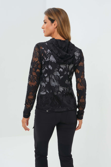 Lace Bree Full Zip Jacket with Hood