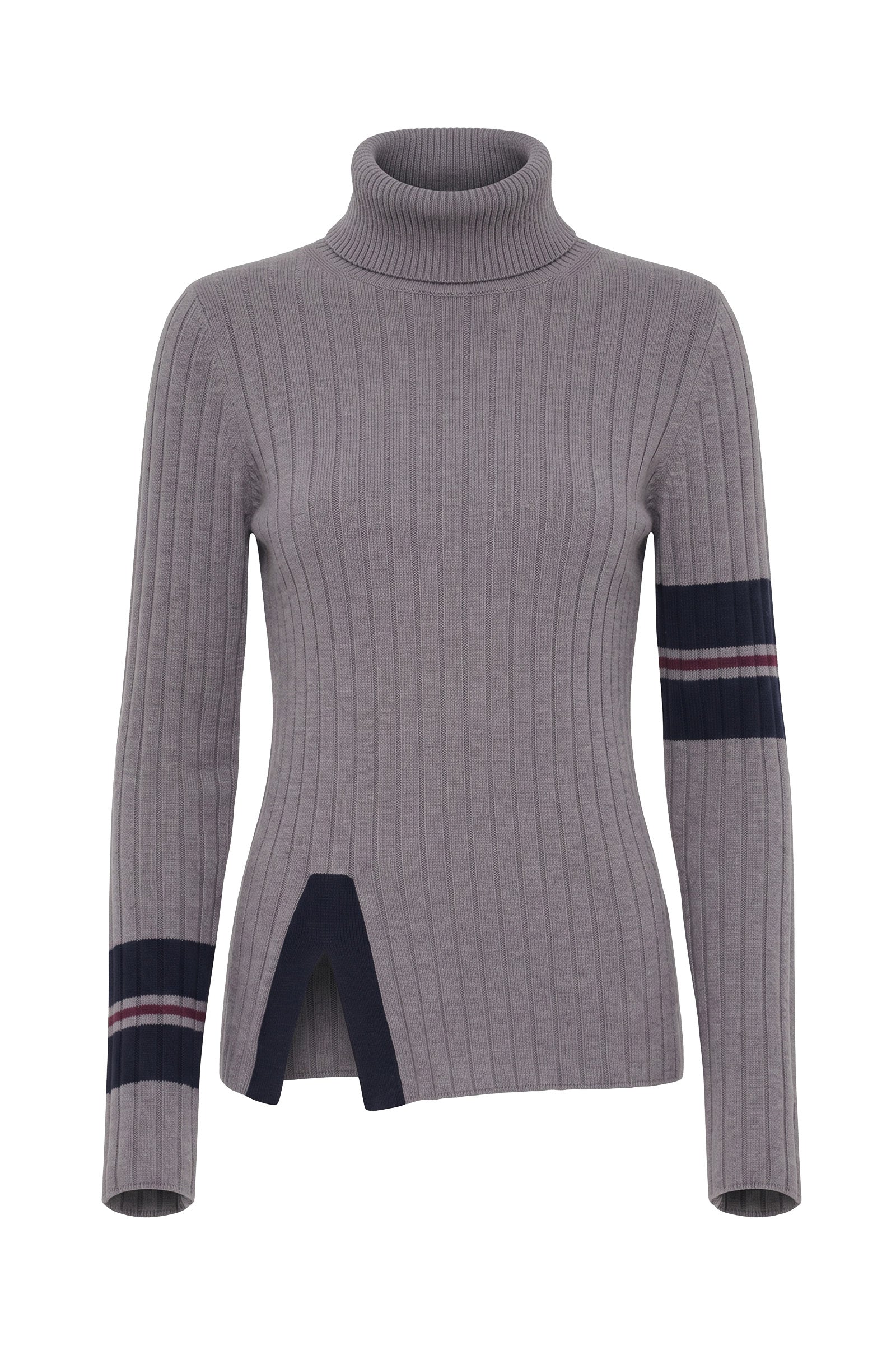 Jersey de cuello alto de cachemira de Lourdes