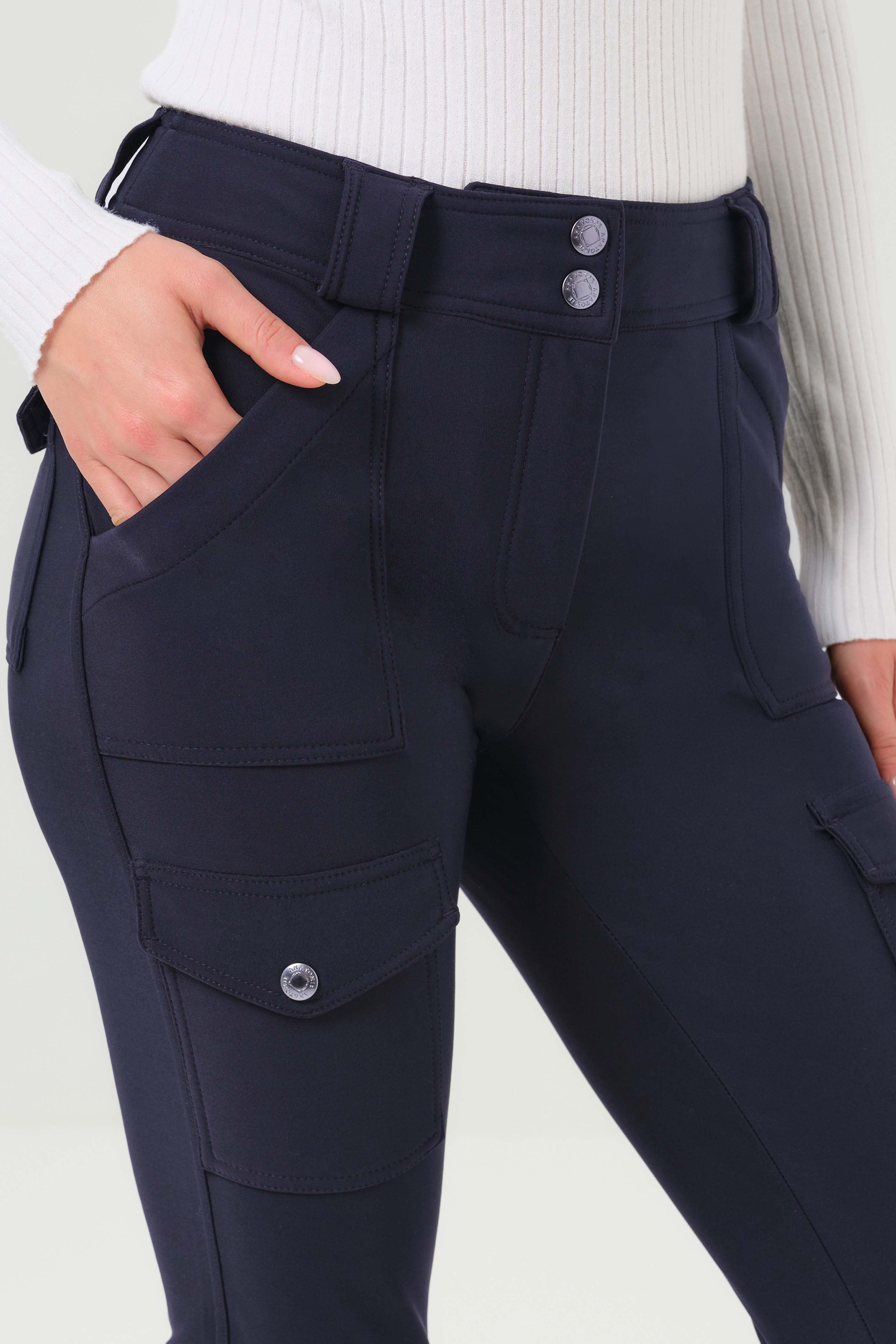 Pantalon de voyage Kate Cozy doublé en polaire