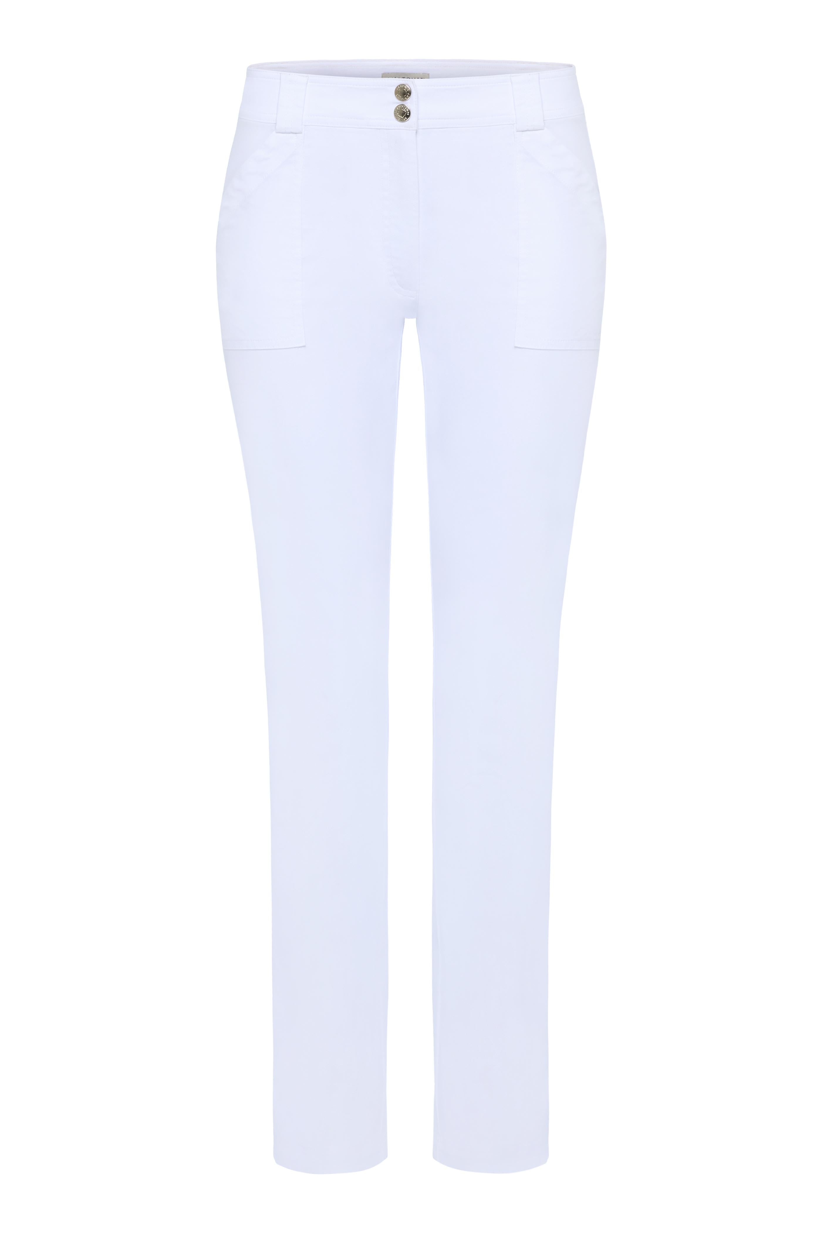 McCall Stripe Performance Cotton Skinny Pant