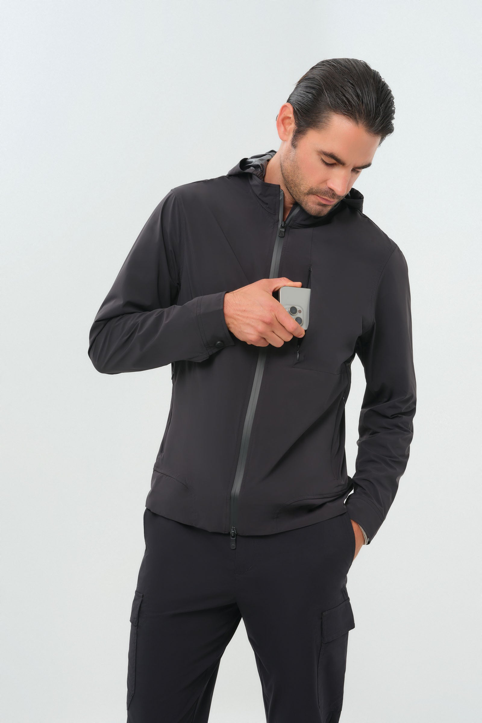 Chaqueta con capucha resistente al agua Jack