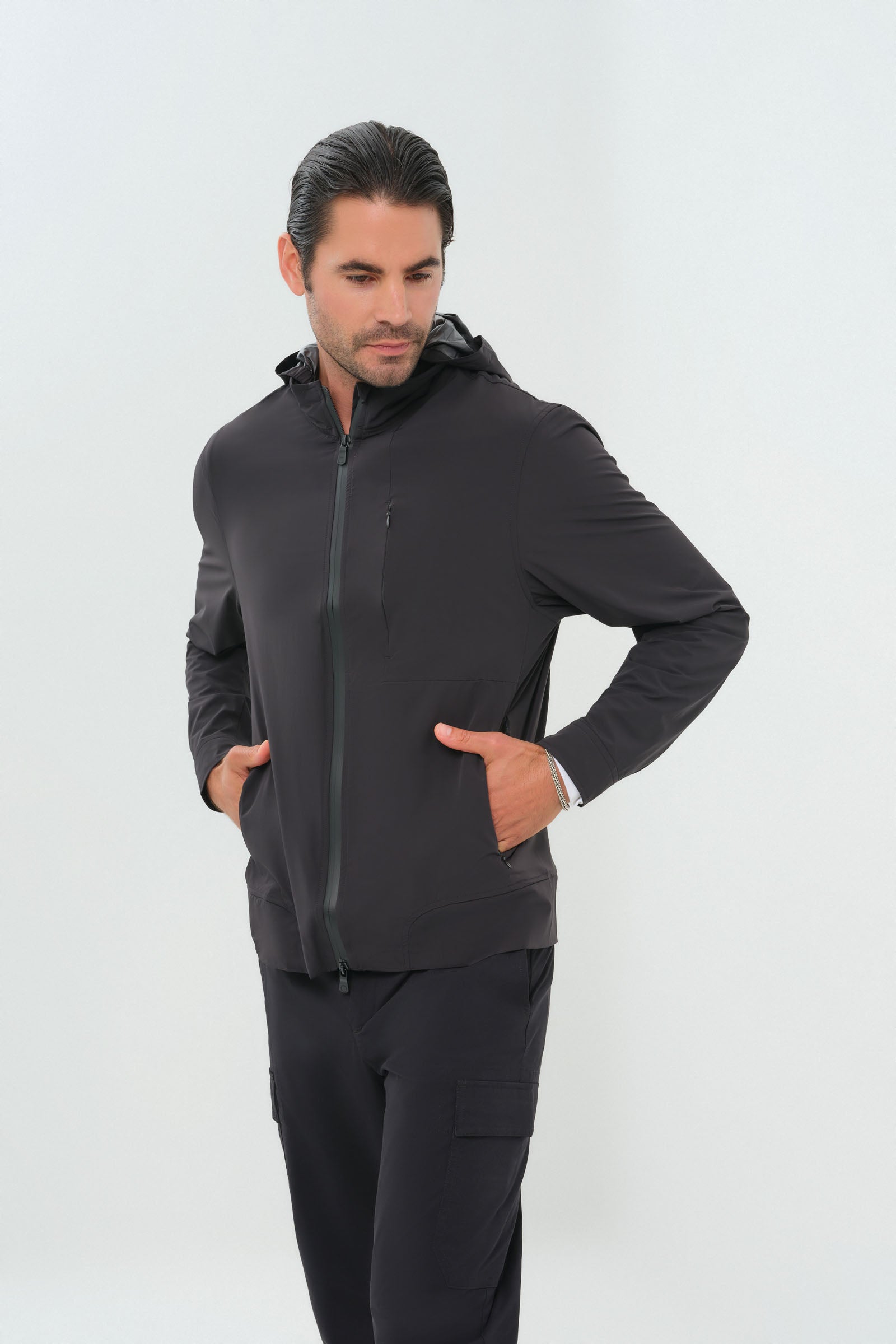 Chaqueta con capucha resistente al agua Jack