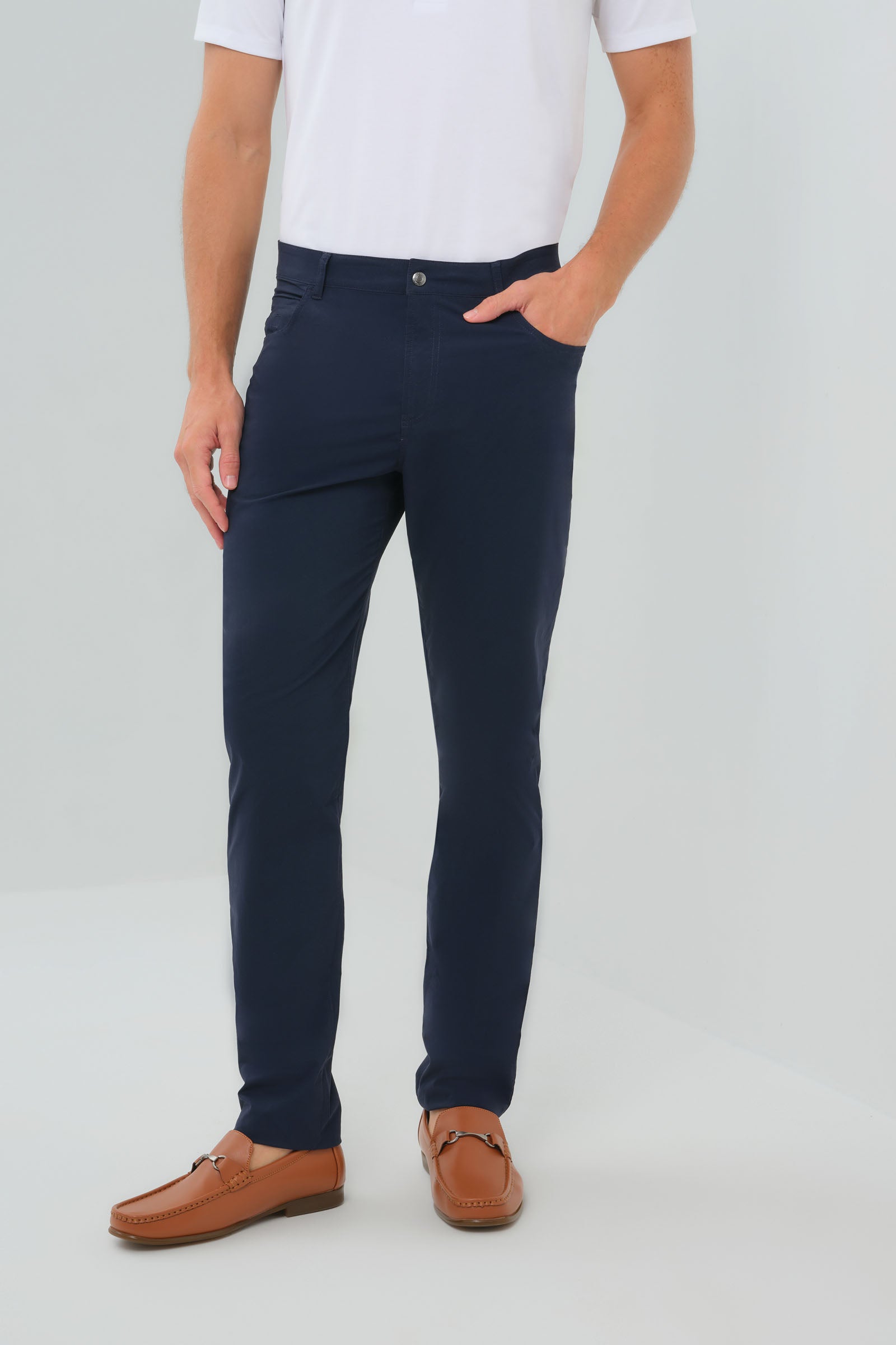 Alessio Five Pocket Jean Style Pant