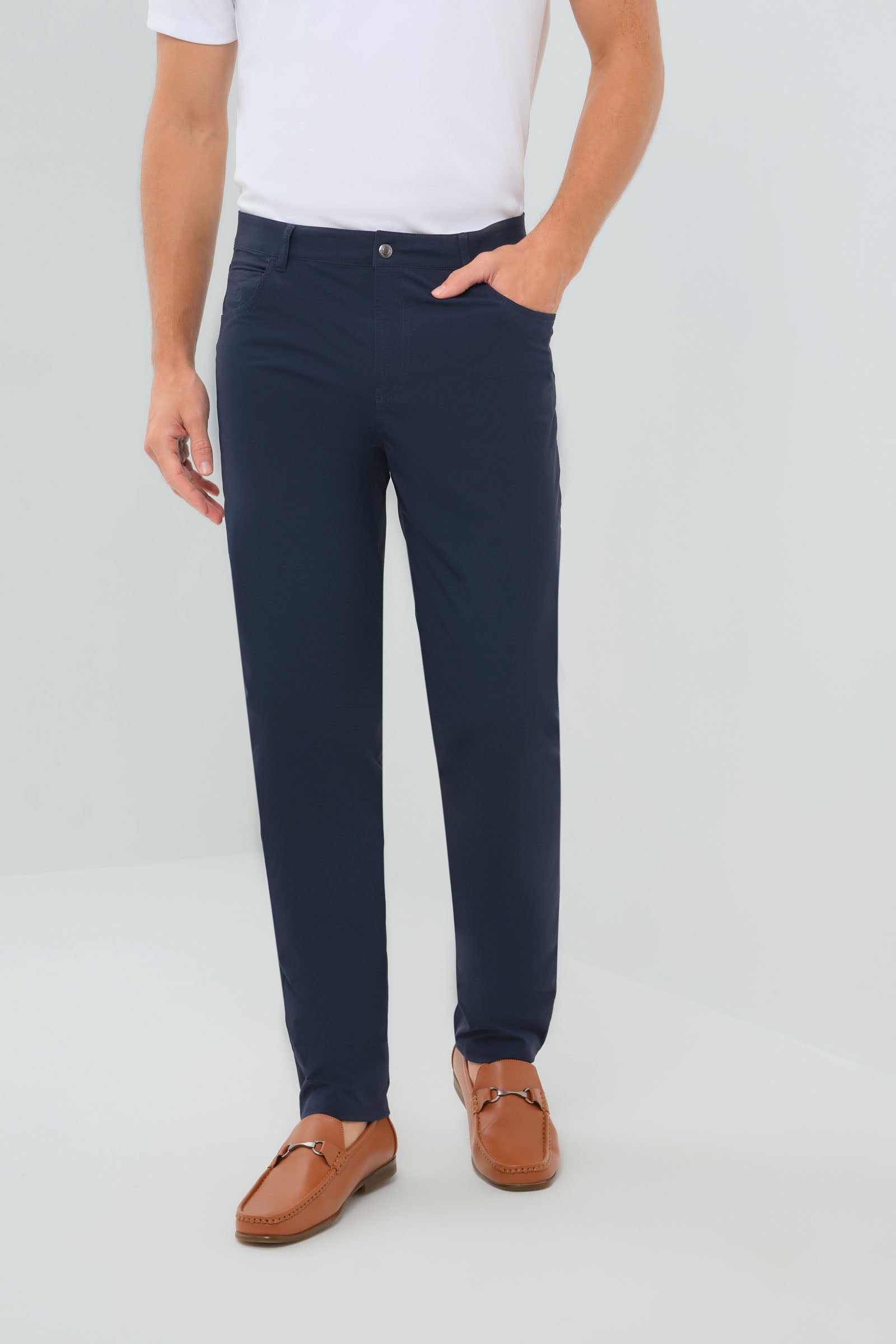 Alessio Five Pocket Jean Style Pant