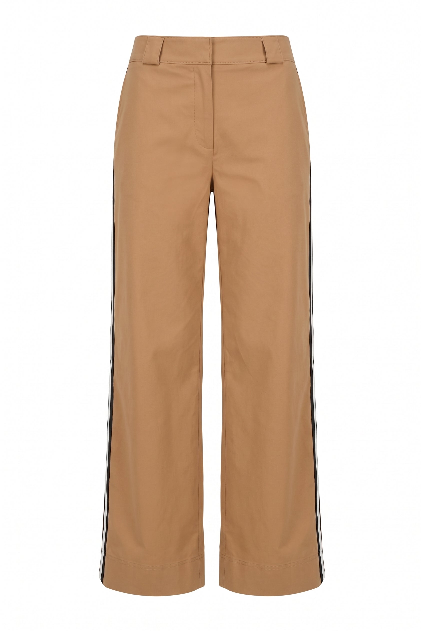 Phillipa Sport Relaxed Wide Leg Trouser with Side Stripe