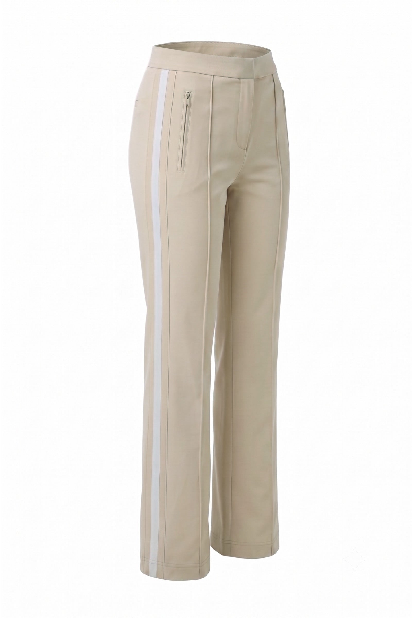 Suki Sport Aeroflow Side Stripe Straight Leg Twill Trouser