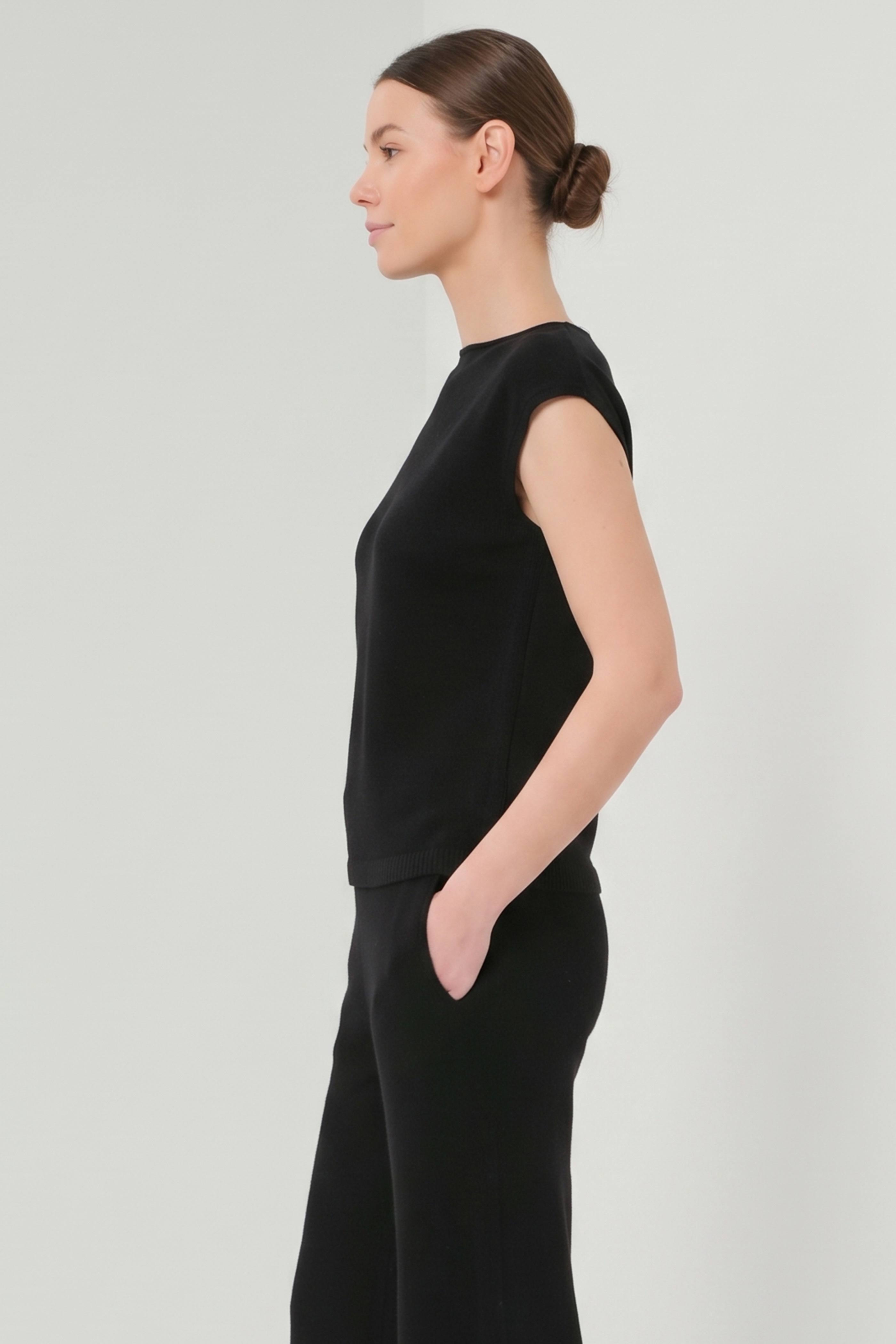 Traveler Cashmere Boatneck Tee