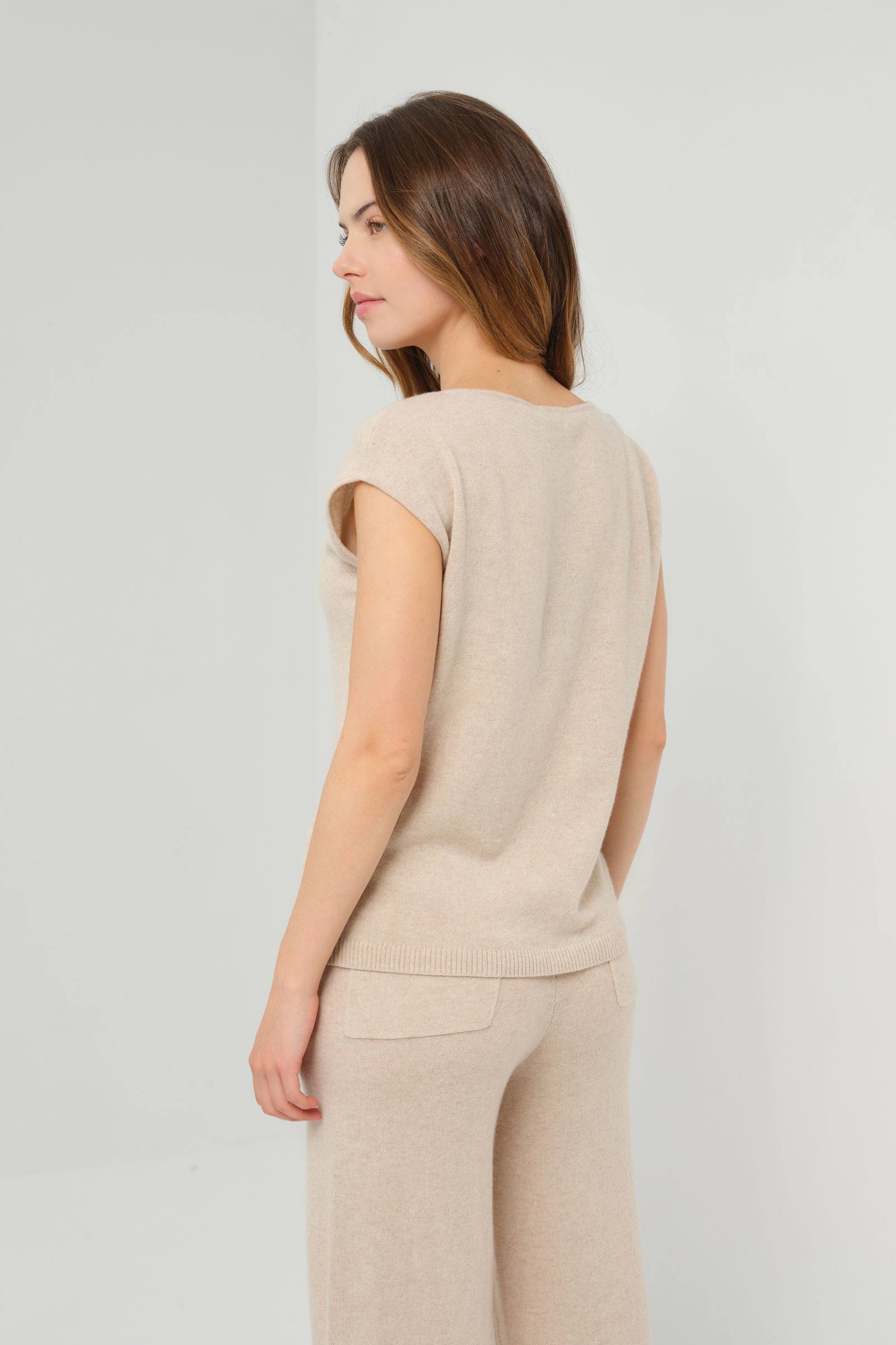 Traveler Cashmere Boatneck Tee