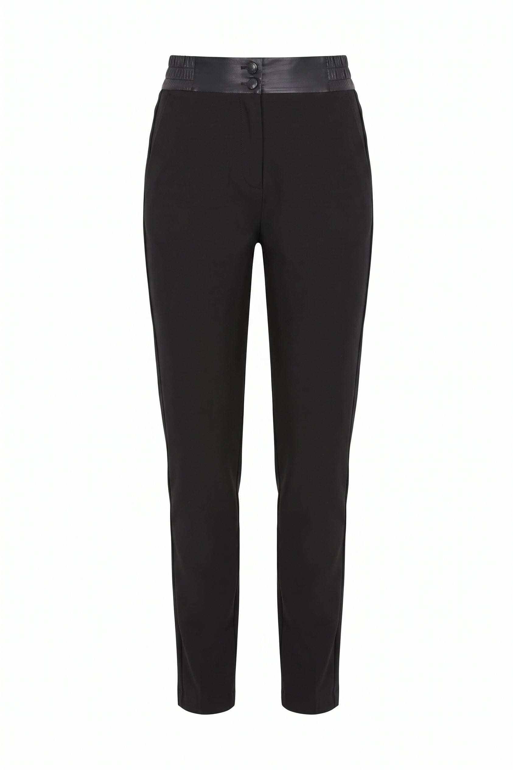 Urban Slack Mixed Media Tapered Leg Pant