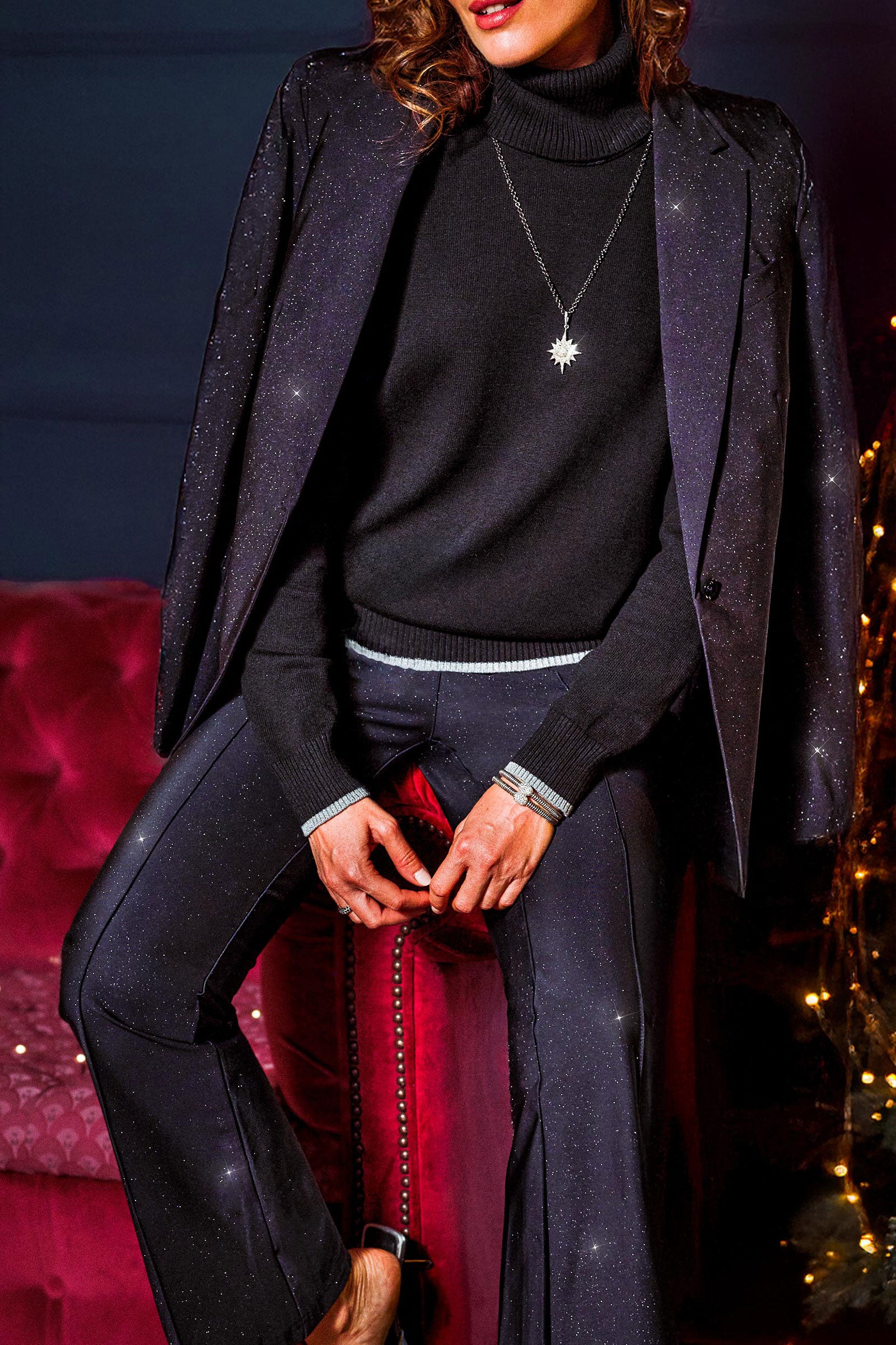 Blazer brillante Ness