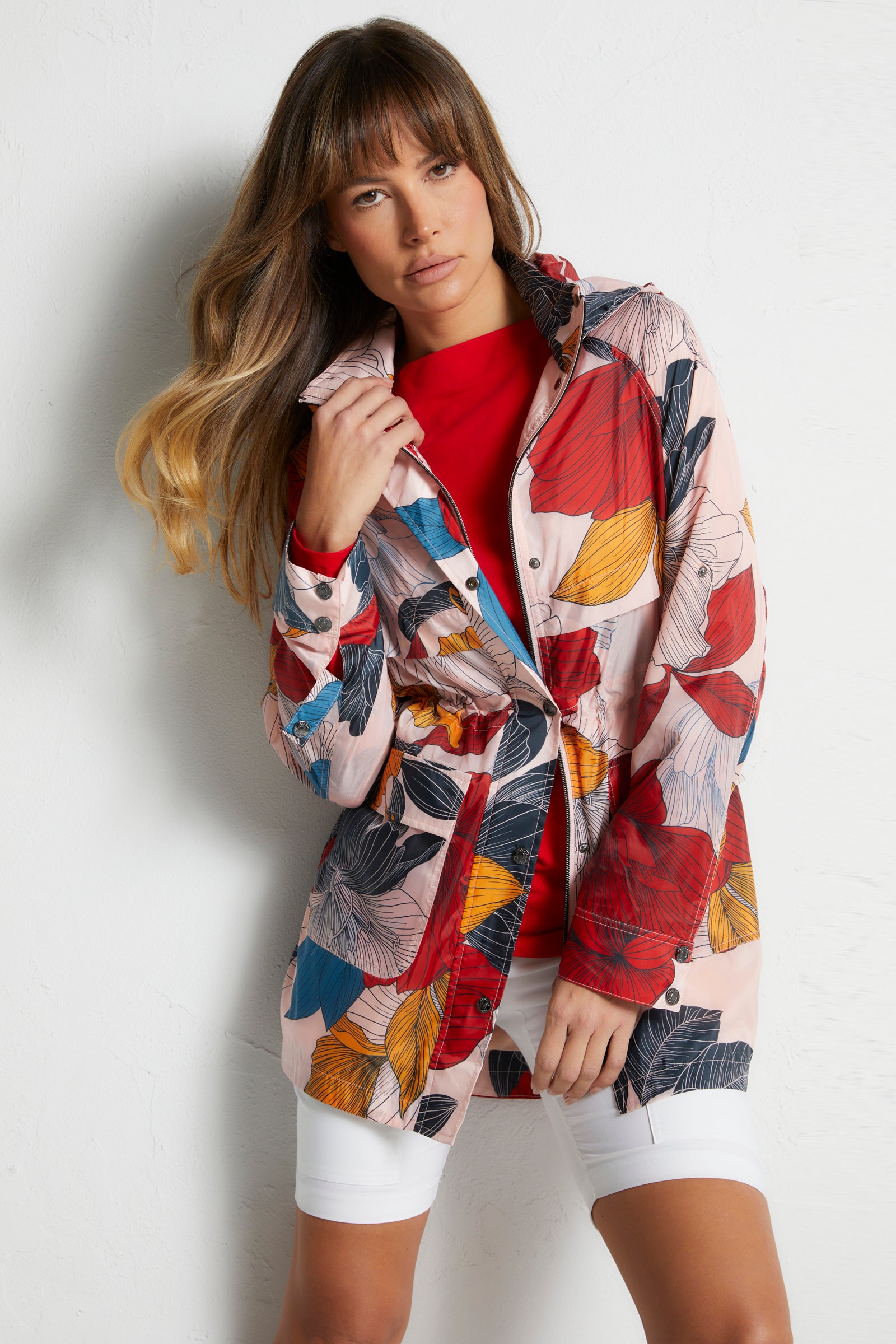 Printed Ramona Windbreaker